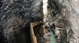 Zur Liechtensteinklamm wandern