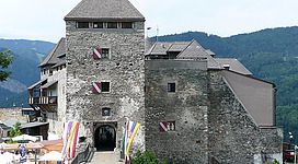 Burg Oberkapfenberg Frontansicht This media shows the protected monument with ObjektID 36326 in Austria. (Commons, de, Wikidata)