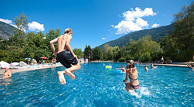 Schwimmen und entspannen im Schwimmbad Landeck