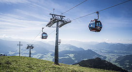 Eine Fahrt mit den Bergbahnen Hopfgarten erleben
