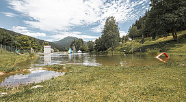 Schwimmen und entspannen im Naturbad Frauenberg
