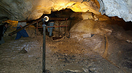 Die Nixhöhle bei Frankenfels in Niederösterreich.