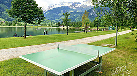 Tischtennis im Erlebnisbadesee Uttendorf
