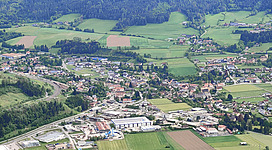 Scheifling, Blick von Norden auf den Gemeindehauptort