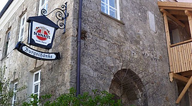 Burg Frauenstein Mining - Burgschänke This media shows the protected monument with ObjektID 70314 in Austria. (Commons, de, Wikidata)