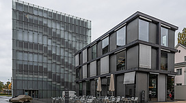 Museum of Arts in Bregenz, Vorarlberg, Austria