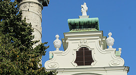 Vienna-Wieden, St. Charles's Church, triumph column