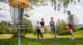 Discgolf im Böhmerwaldpark