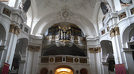 Nave of Dürnstein Abbey Church, Dürnstein