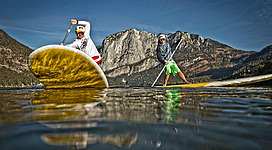 Stand Up Paddeln in Bad Aussee