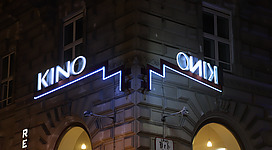 Vienna - Kino de France neon sign