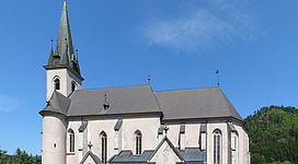 Catholic parish church in Ramsau near Hainfeld, Lower Austria