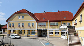 Municipal office of Bad Erlach, Lower Austria.