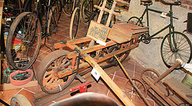 Velociped-Draisine der russischen Eisenbahn