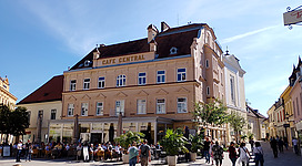 Cafe Central in Badewn near Vienna