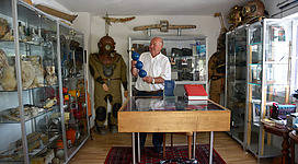 Hermann Kadasch im Tauchermuseum