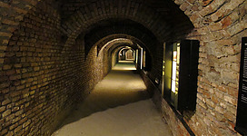 Stollen der Erinnerung: Blick in den Ausstellungsbereich