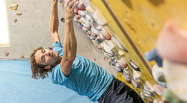 Klettern in der Kletterhalle City Rock