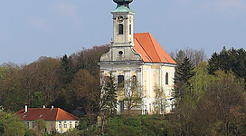 Die katholische Pfarrkirche hl. Nikolaus in Wolfpassing an der Hochleithen, ein Ortsteil der niederösterreichischen Gemeinde Hochleithen.
Ein mächtiger barocker Bau, der auf einer Erhebung östlich des Ortes 1744 errichtet wurde und weithin sichtbar ist.