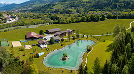 Schwimmen und entspannen am Badesee Schlosshof