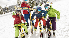 Snowbike fahren in Kleinarl
