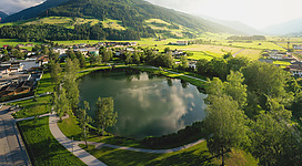 Zum Zierteich Mittersill spazieren