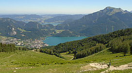 St. Gilgen, Wolfgangsee a Schafberg, Solná komora z hory Zwölferhorn