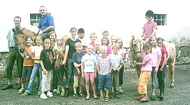 Reiten bei der Familie Bauer