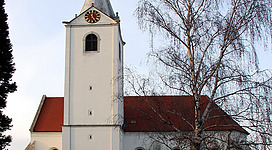 Parish church „zum hl. Kreuz“ - Steinbrunn.