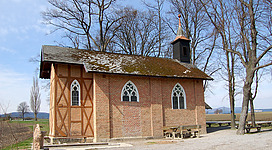 Heilsamer Brunnen, ein Wallfahrtsort in Leobersdorf, Niederösterreich. Blick nach NW