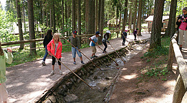 Die Erlebniswelt Holzknechtland in Mariazell besuchen