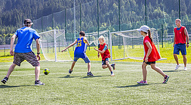 Sporteln in der Sportarena