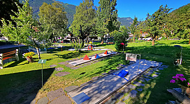 Minigolf spielen